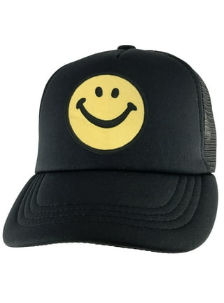 Gravity Threads Smile Rectangle Adjustable Trucker Hat