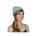 thumbnail image 1 of Gravity Threads Soft Camouflage Cuff Beanie, Mint, 1 of 5