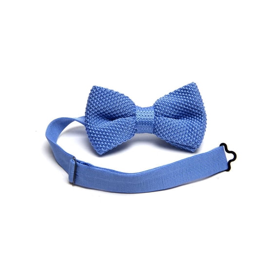 Gravity Threads Sophisticated Fashion Knit Bow Ties, Sky