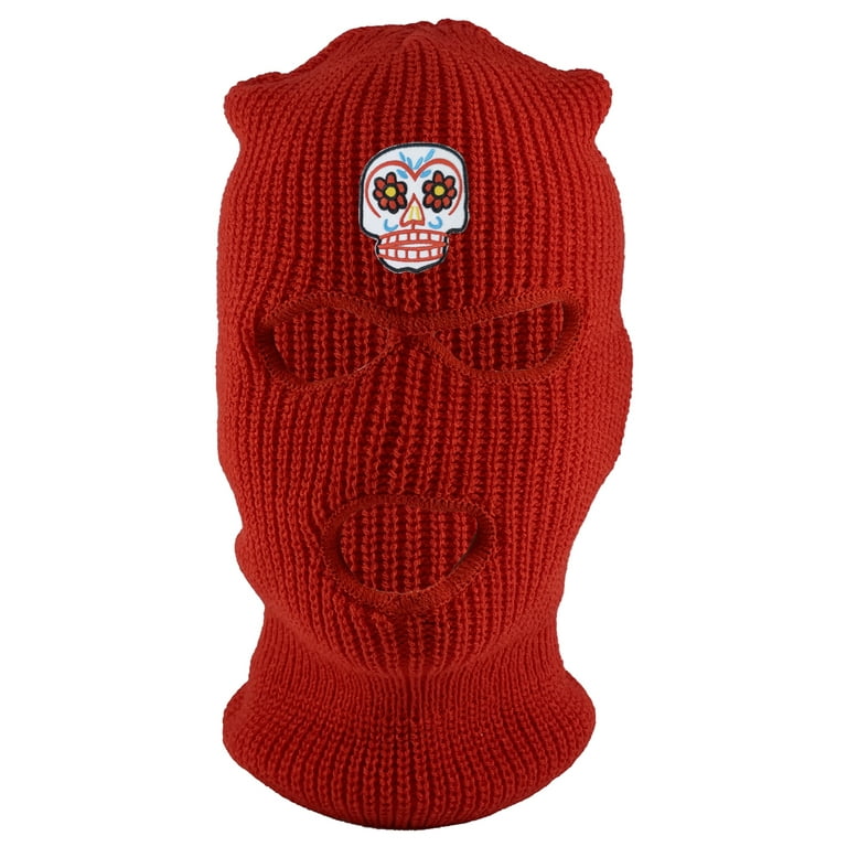 Gravity Threads Sugar Skull 3-Hole Ski Mask