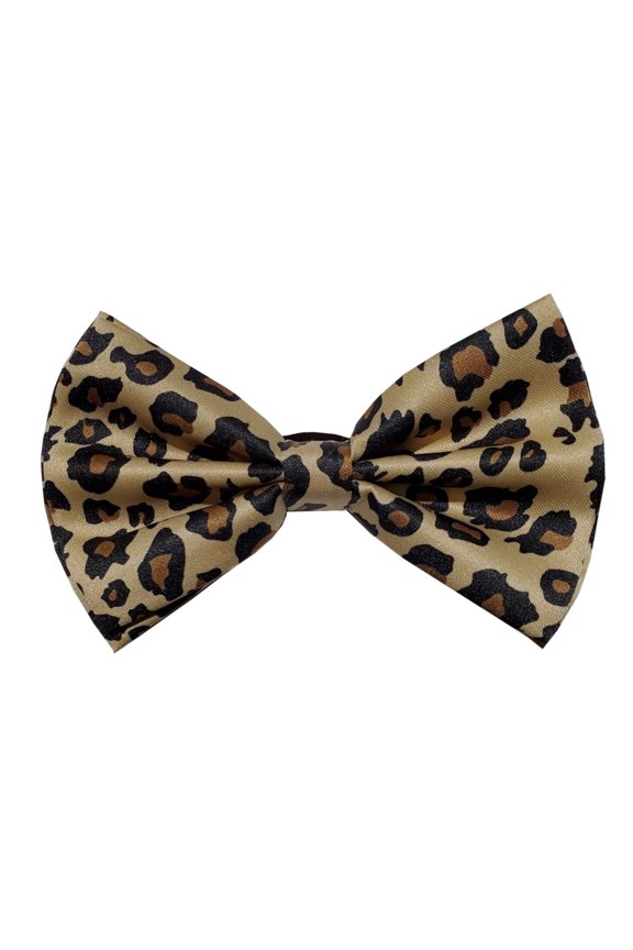 Tuxedo Color Bow Tie, Leopard