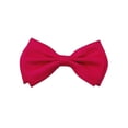 thumbnail image 1 of Gravity Threads Tuxedo Solid Color Bow Tie, Hot Pink, 1 of 1