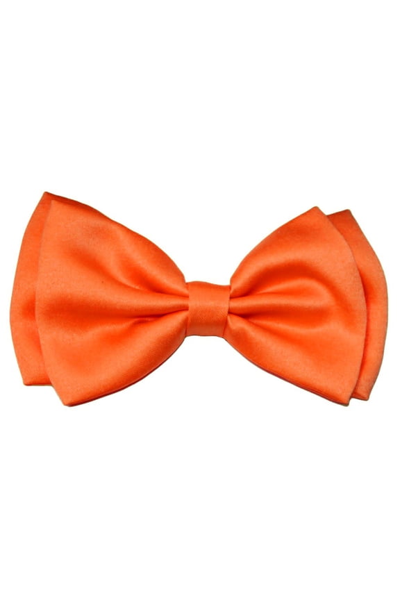 Tuxedo Solid Color Bow Tie, Orange