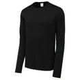 thumbnail image 1 of Gravity Threads UV Protection Poly Pro Men's Long Sleeve Tee, Black 4XL, 1 of 1
