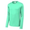thumbnail image 1 of Gravity Threads UV Protection Poly Pro Men's Long Sleeve Tee, Bright Seafoam XS, 1 of 1