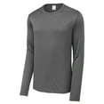 thumbnail image 1 of Gravity Threads UV Protection Poly Pro Men's Long Sleeve Tee, Dark Smoke Grey XL, 1 of 1