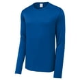 thumbnail image 1 of Gravity Threads UV Protection Poly Pro Men's Long Sleeve Tee, True Royal S, 1 of 1