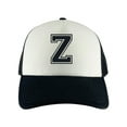 thumbnail image 1 of Gravity Threads Varsity Initial Youth Trucker Hats - Black/White - Z, 1 of 3