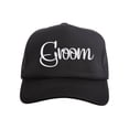 thumbnail image 1 of Gravity Threads Wedding Squad Adjustable Trucker Cap, Groom Hat - Black, 1 of 3