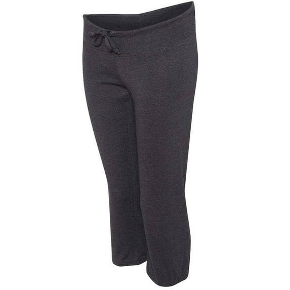Gravity Threads Women's Capri Seam Pants, Dark Gray M