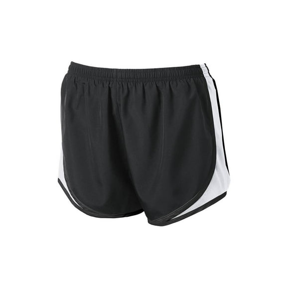 Gravity Threads Womens Cadence Athletic Shorts - Black/White - Small
