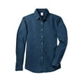 thumbnail image 1 of Gravity Threads Womens Long-Sleeve Denim Shirt - Ink Blue - 3X-Large, 1 of 2