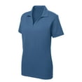 thumbnail image 1 of Gravity Threads Womens Racer Mesh Polo - Dawn Blue - X-Large, 1 of 1