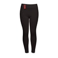 thumbnail image 1 of Gravity Threads Womens Workout Leggings- Ladies Soft Stretch Nylon Yoga Pants, Black, 1 of 2