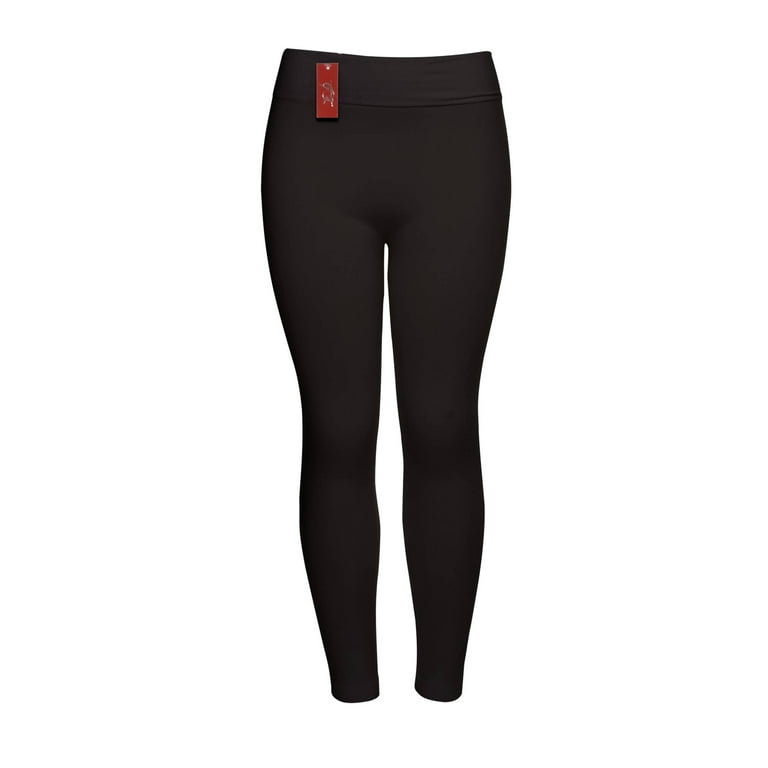 Gravity Threads Womens Workout Leggings- Ladies Soft Stretch Nylon