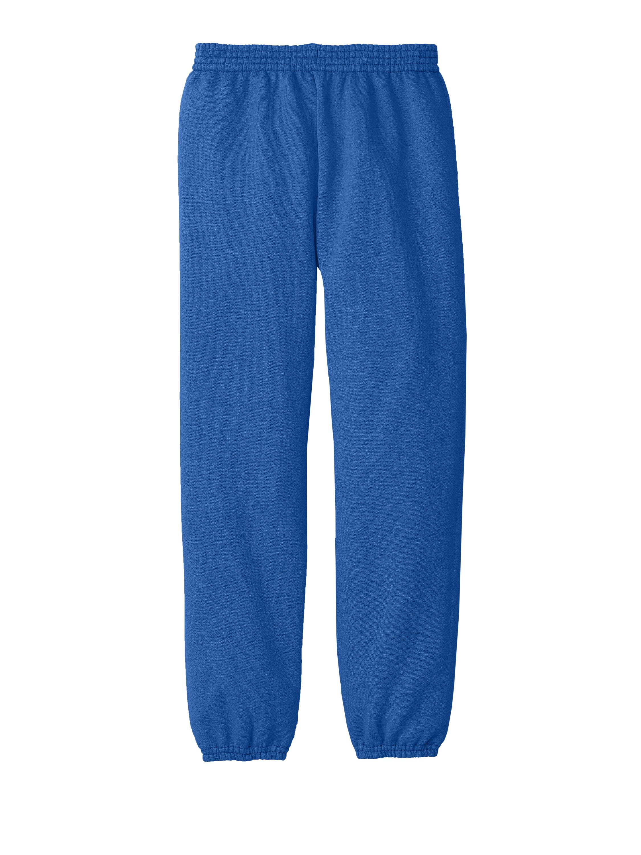 Royal blue hotsell sweatpants youth