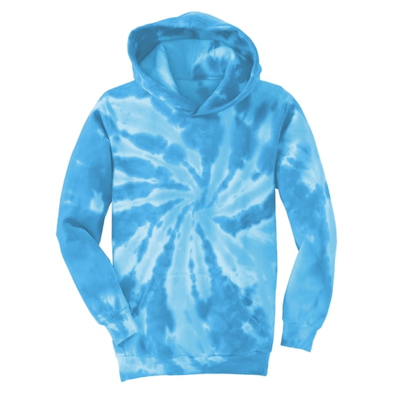 Gravity Threads Youth Tie-Dye Pullover Hoodie - Turquoise - Small