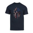 thumbnail image 1 of Gravity Trading American Gladiator Short-Sleeve T-Shirt - Navy - 2X-Large, 1 of 1