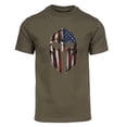 thumbnail image 1 of Gravity Trading American Gladiator Short-Sleeve T-Shirt - Olive - Large, 1 of 1