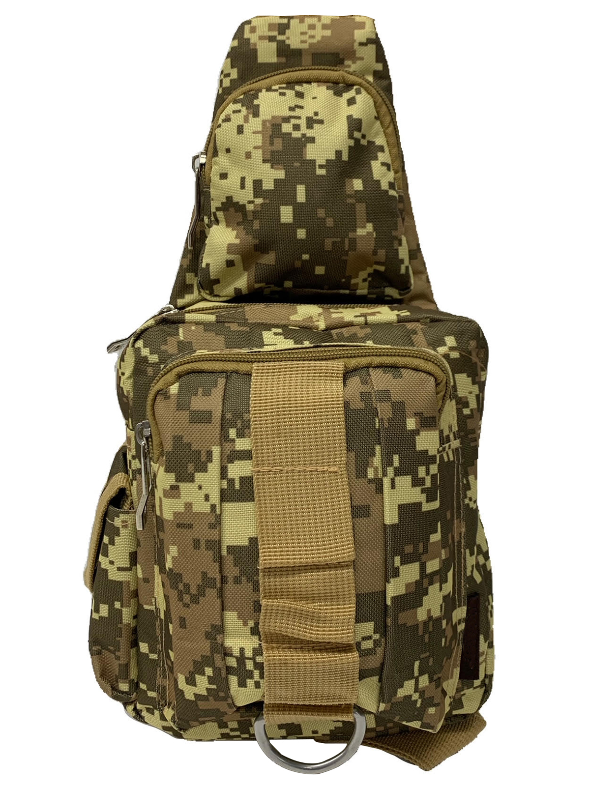 Gravity Trading Front Strap Crossbody Adjustable Sling Bag - Digi Camo