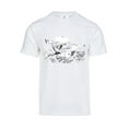 thumbnail image 1 of Gravity Trading Mens Aquatic Animals Dolphins Solar Color Changing Short-Sleeve T-Shirt, White 3X-Large, 1 of 2