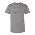 thumbnail image 1 of Gravity Trading Mens California State USA-Made Triblend Tee - Athletic Grey - Medium, 1 of 1