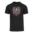thumbnail image 1 of Gravity Trading Mens Live to Ride Eagle Short-Sleeve T-Shirt - Black - Small, 1 of 1