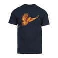 thumbnail image 1 of Gravity Trading Mens Phoenix Rising Short-Sleeve T-Shirt - Navy - Large, 1 of 1
