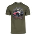 thumbnail image 1 of Gravity Trading Mens Rare Breed Ford Bronco Short-Sleeve T-Shirt - Olive - M, 1 of 1