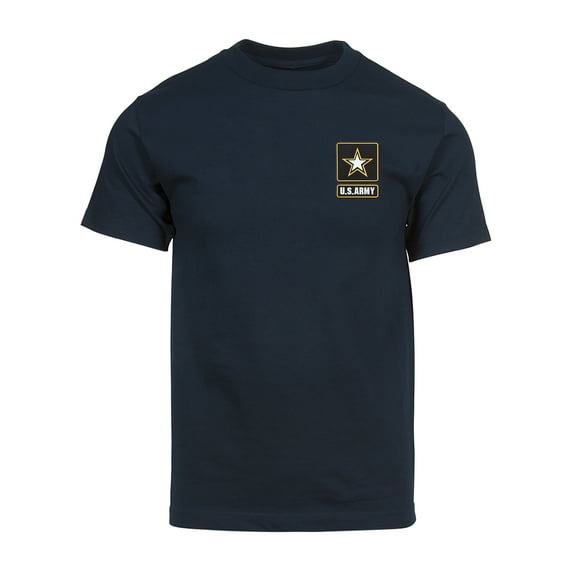 Gravity Trading Mens U.S. Army Short Sleeve Pocket Logo T-Shirt - Navy - Medium