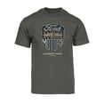 thumbnail image 1 of Gravity Trading Mens Vintage Motors Short-Sleeve T-Shirt - Dark Grey - 2XL, 1 of 1