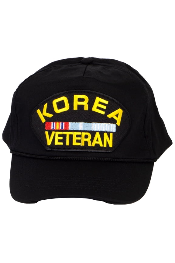 Military Hats For Men - Korea Veteran Hat Black Cap Military Gifts For Men