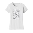 thumbnail image 1 of Gravity Trading Womens Tigers Solar Magic Changing Short-Sleeve T-Shirt - White - Small, 1 of 2