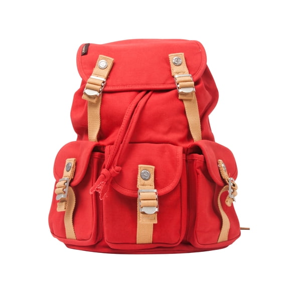 Gravity Travels 18 inch Traveler Rucksack Backpack - Red