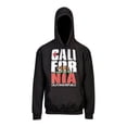 thumbnail image 1 of Gravity Trends California Republic Classic Bear Hoodie Sweater, Black L, 1 of 1