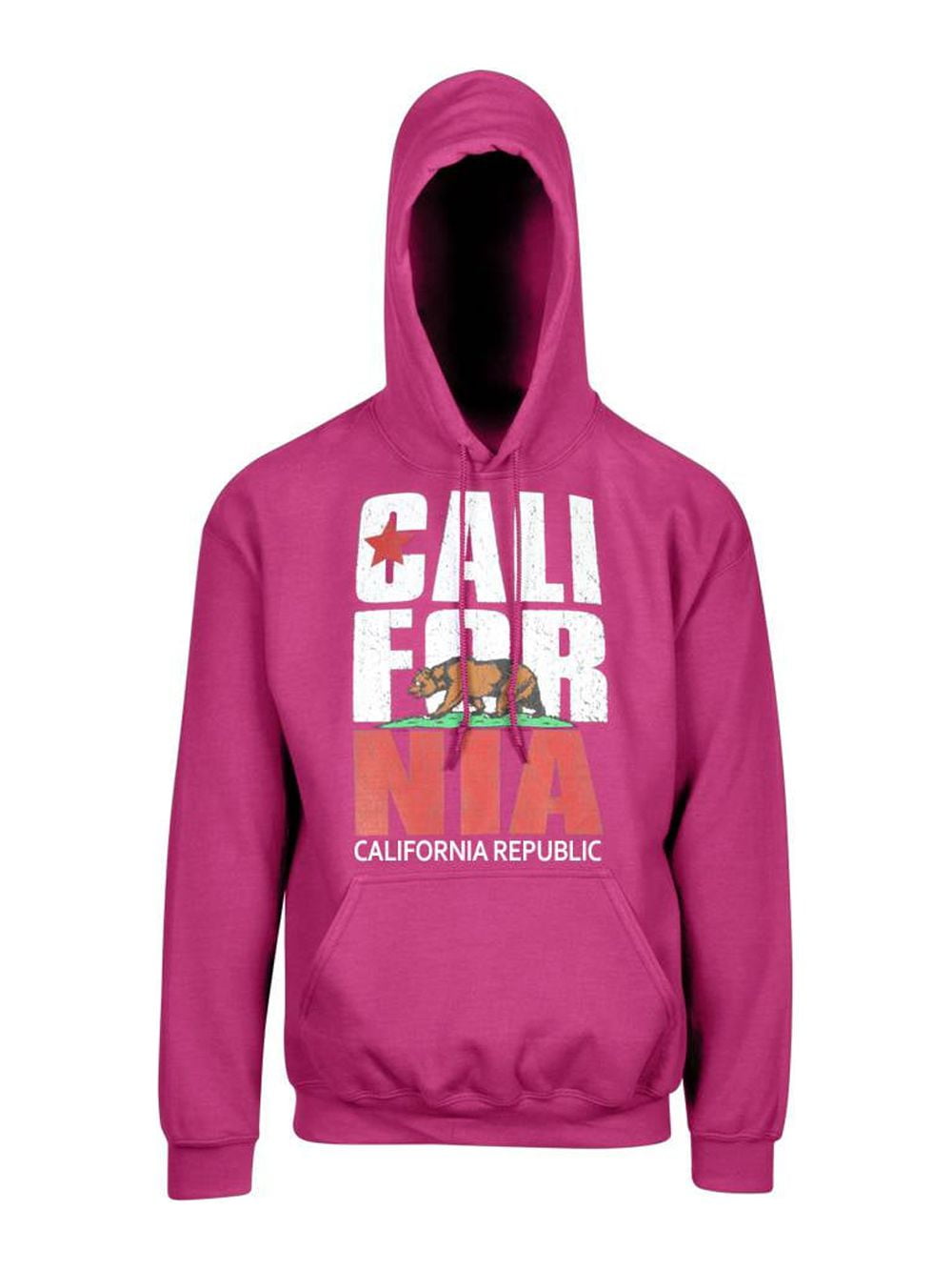 Gravity Trends California Republic Classic Bear Hoodie Sweater
