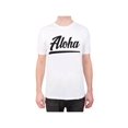 thumbnail image 1 of Gravity Trends Coast Life Aloha Men's Short Sleeve T-Shirt, White L, 1 of 1