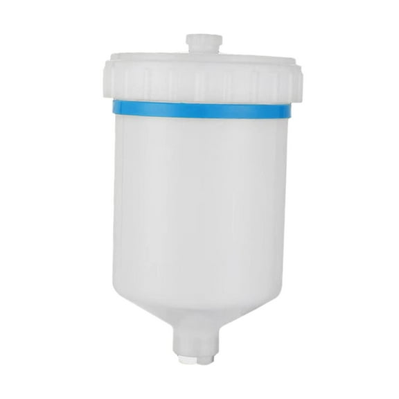 Gravity feed Paint Pot Spray Paint Cup Bottle Hand Tool Accessory, Pneumatic Paint Tank for Varnish and Top Coat, Car, Furniture Surface Paint inner thread