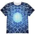 thumbnail image 1 of Gravity of a Black Hole Singularity All Over Youth T Shirt Multi YXL, 1 of 2
