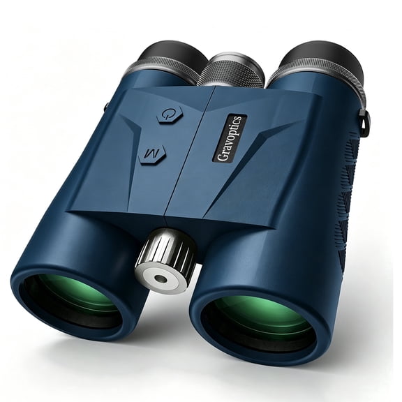 Gravoptics 10x42 Rangefinder Binoculars for Hunting 1968 Yard Long Range Laser Rangefinding Fast 0.15s ±0.5m Accuracy