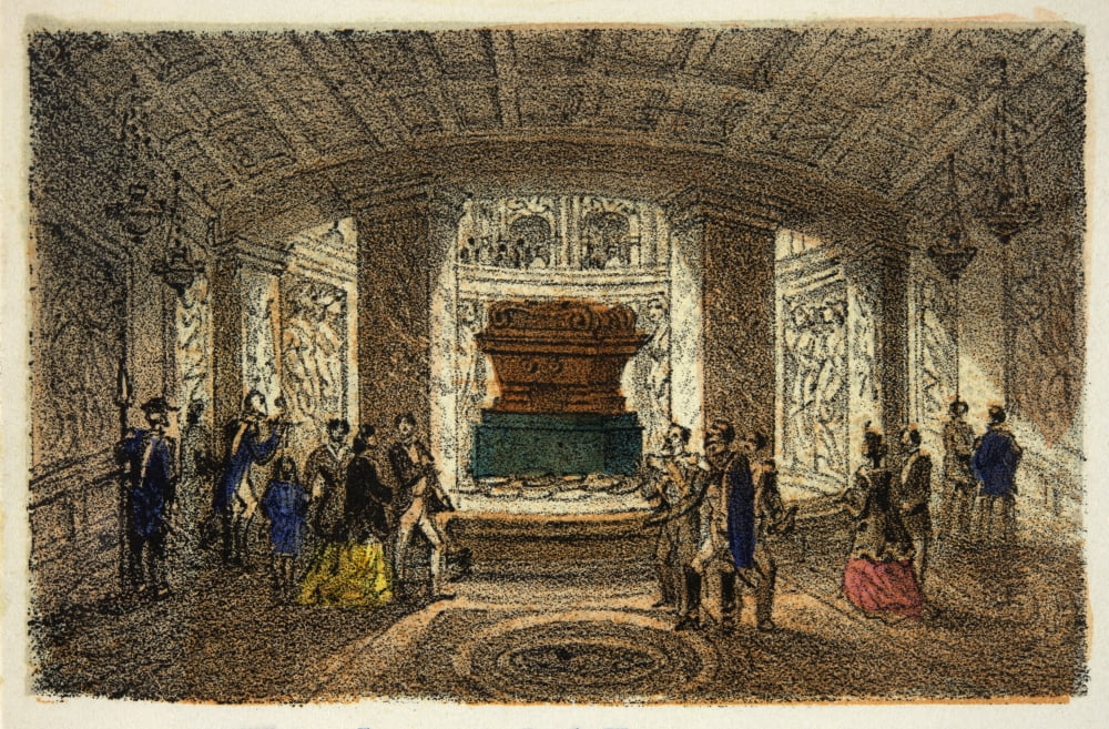 Gravure Paris En 1874 Le Tombeau De L Empereur Coll Canvas Art - (24 x 18)