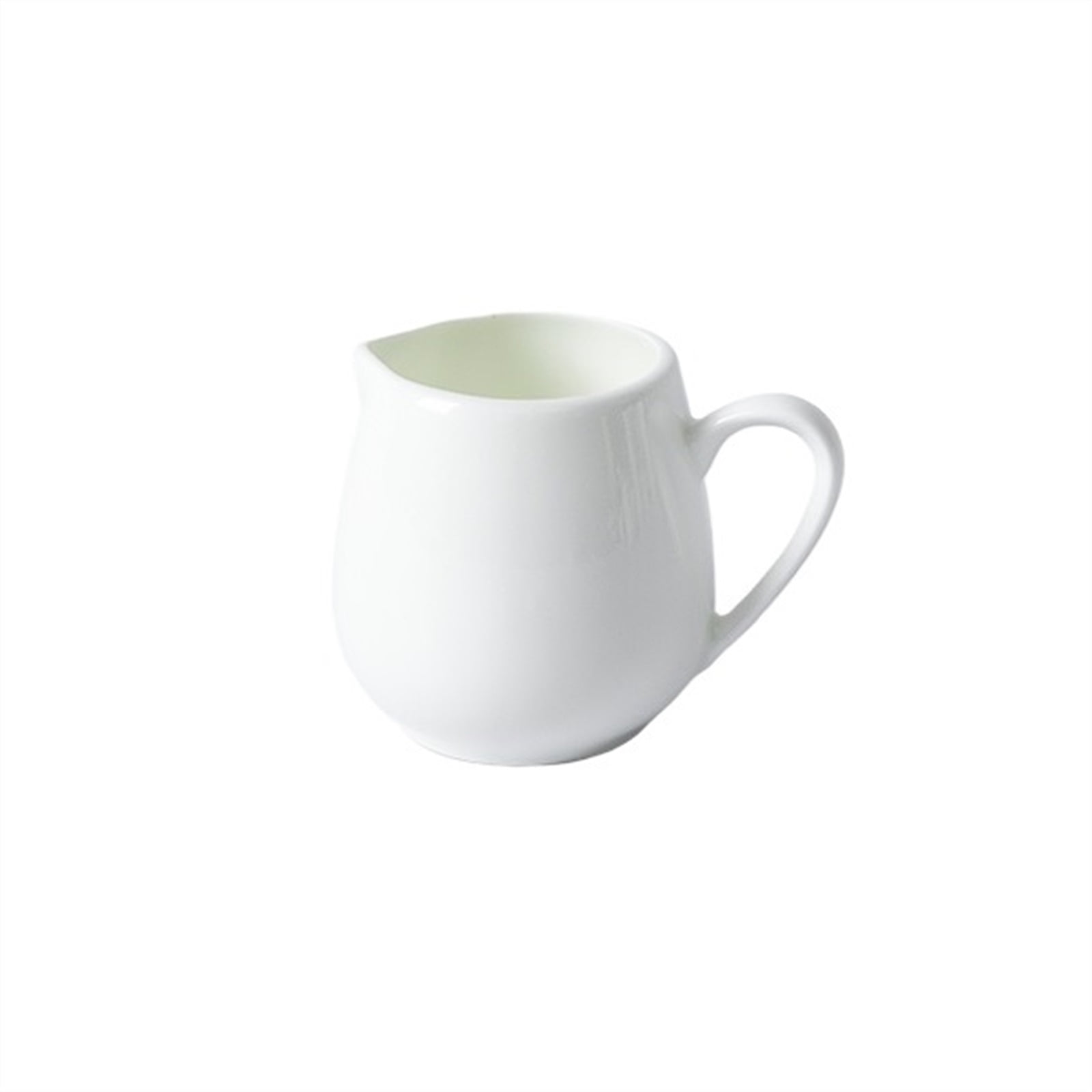 Gravy Boat Fine Porcelain Sauce Jug White Mini Sauce Jug for Gravy and