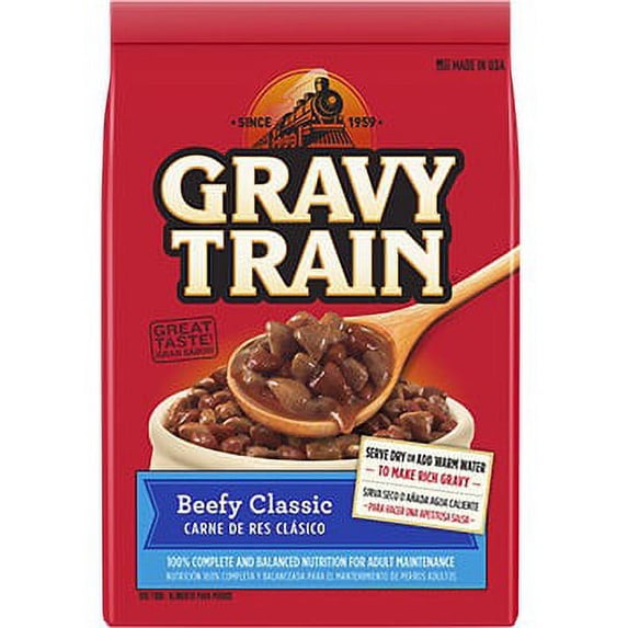 Gravy Train Beefy Classic Dog Food, 18.2 Lb. Bag