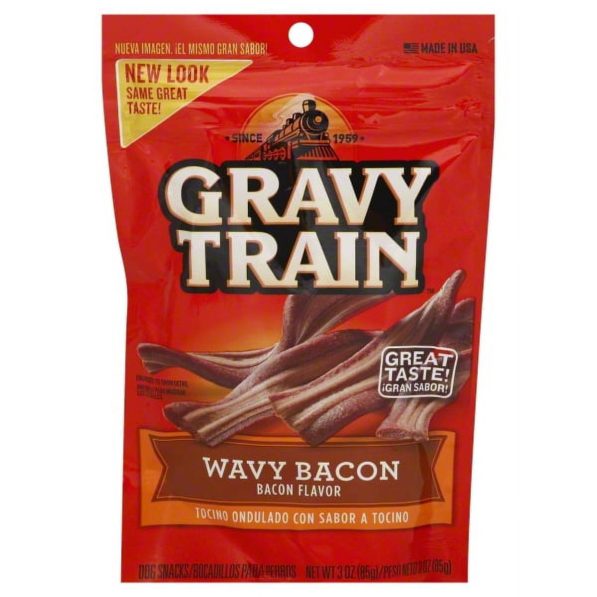 Gravy Train Wavy Bacon Dog Treats