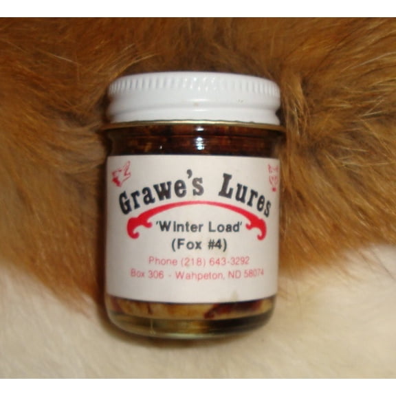 Grawe's Winter Load Fox #4 Lure 4 oz