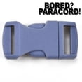 thumbnail image 1 of Gray 1/2 Inch Buckle - 10 pack - Great for Paracord, 1 of 1