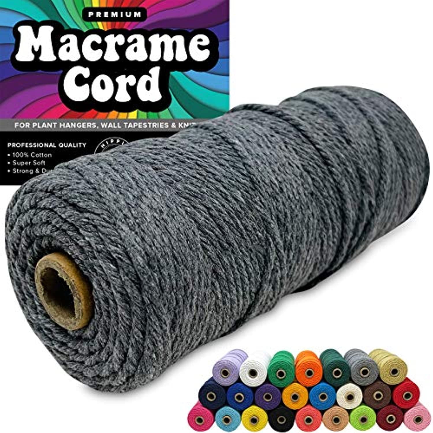 Cotton Macrame Rope - 1 yd - Nina Chicago