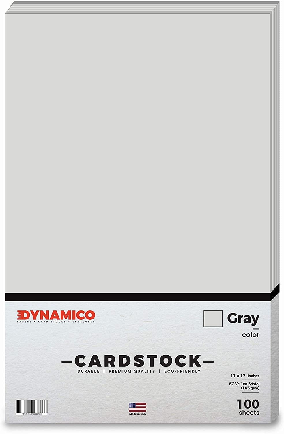 Gray 11 x 17" Pastel Color Cardstock Paper for Cards and Stationery