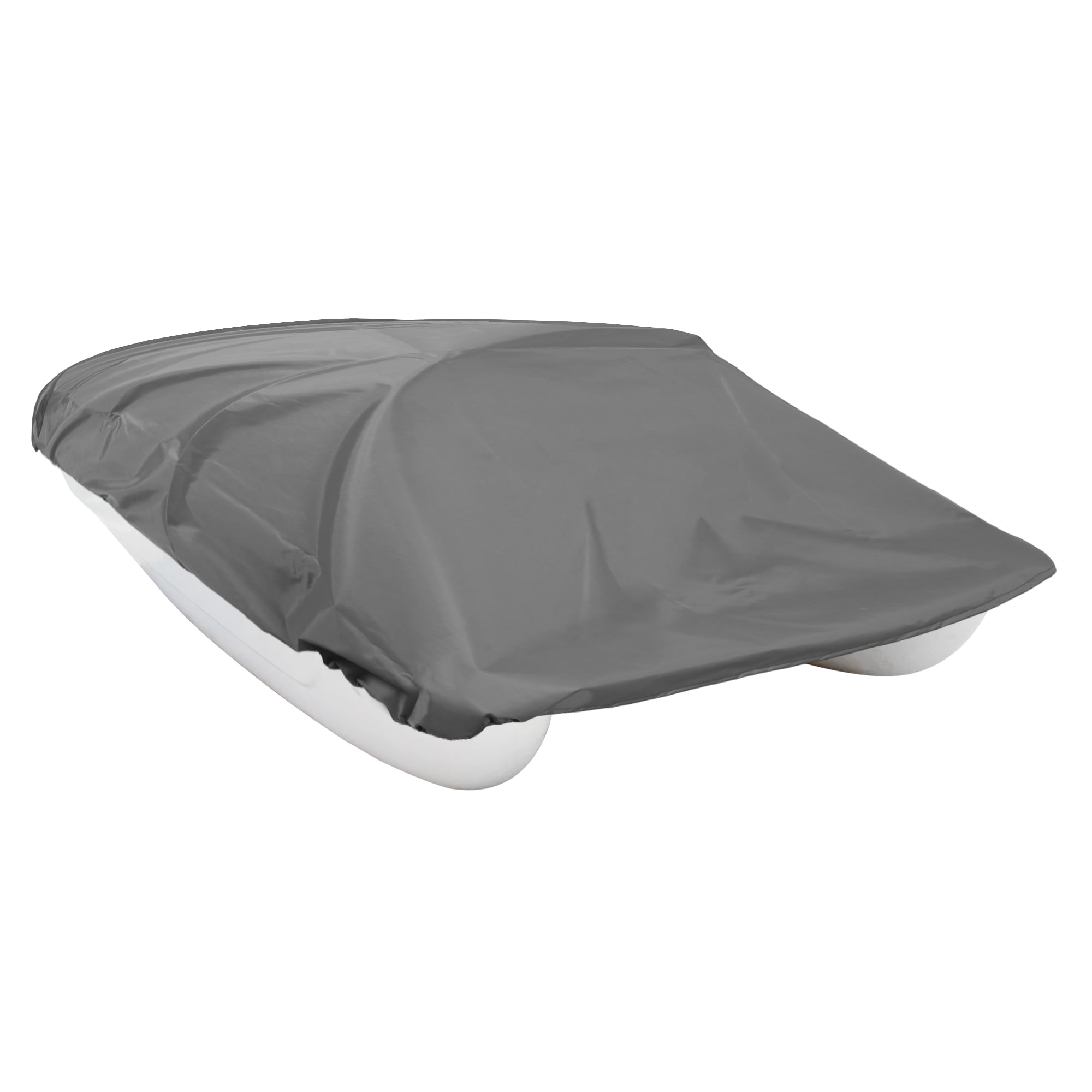 Gray 112.6"x79" 210D Pedal Boat Cover Waterproof for 3 or 5 Person