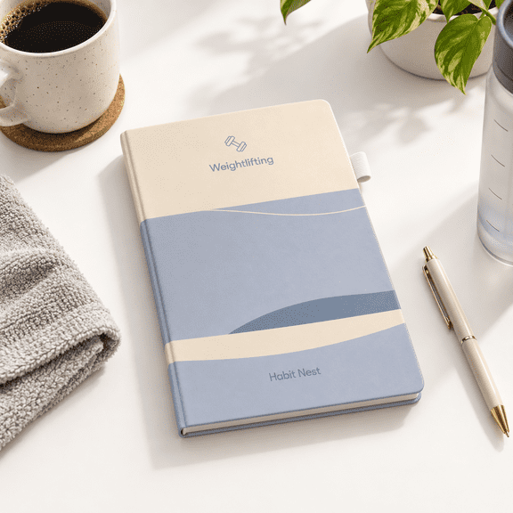 Gray 12-Week Weightlifting Transformation Gym Buddy Fitness Journal